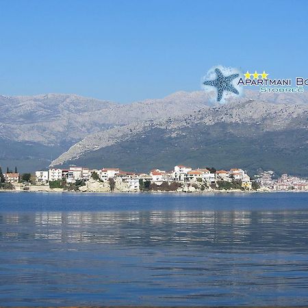 Apartmani Bozic Стобреч Екстер'єр фото
