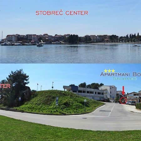 Apartmani Bozic Стобреч Екстер'єр фото