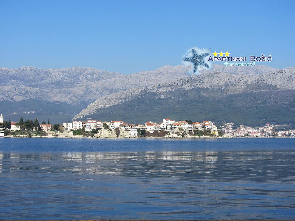 Apartmani Bozic Стобреч Екстер'єр фото